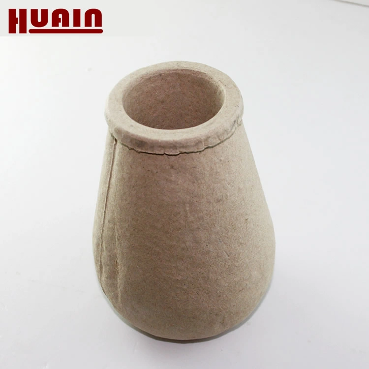 Eco Friendly Recycled Paper Round Fiber Pots for Dried Flower