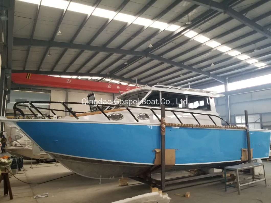 9.6m /30FT Lifestyle Aluminium Fishing Boat /Speed Boat with Inboard Stern Drive Engine