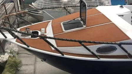 Barco de pesca de alumínio estilo de vida de 9,6 m / 30 pés / lancha com motor de popa interno