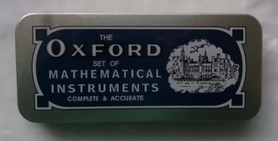 Oxford Math Set Papelaria Conjunto Instrumento Matemático